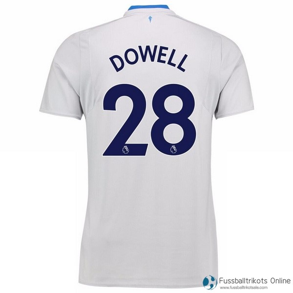 Everton Trikot Auswarts Dowell 2017-18 Fussballtrikots Günstig